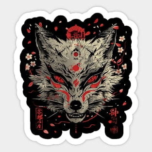 Fox Swift Swimmers Sticker